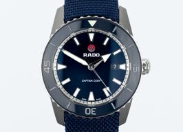 Rado HyperChrome Captain Cook R32501206 (Unknown (random serial)) - Blue dial 45 mm Titanium case