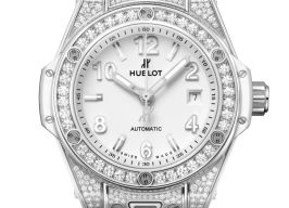 Hublot Big Bang 485.SE.2010.RW.1604 (2024) - Wit wijzerplaat 33mm Staal