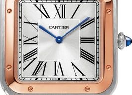 Cartier Santos Dumont W2SA0017 (2024) - Zilver wijzerplaat 33mm Staal