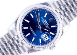 Rolex Datejust 36 126234 (2024) - Blauw wijzerplaat 36mm Staal