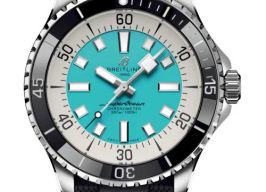 Breitling Superocean 44 A17376211L2S1 (2026) - Turquoise wijzerplaat 44mm Staal