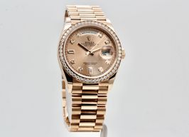 Rolex Day-Date 36 128345RBR (2022) - Pink dial 36 mm Rose Gold case