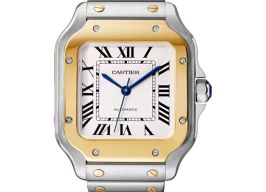 Cartier Santos W2SA0016 (2025) - Silver dial 35 mm Steel case