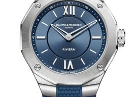 Baume & Mercier Riviera M0A10689 (2025) - Blue dial 36 mm Steel case