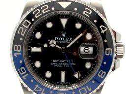 Rolex GMT-Master II 116710BLNR (2016) - Zwart wijzerplaat 40mm Staal