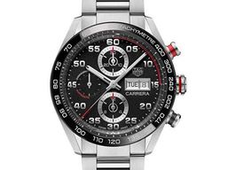 TAG Heuer Carrera Calibre 16 CBN2A1AA.BA0643 (2026) - Black dial 44 mm Steel case