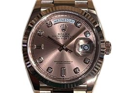 Rolex Day-Date 36 128235 (2024) - Pink dial 36 mm Rose Gold case