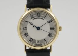 Breguet Classique 3980BA (2000) - Zilver wijzerplaat 33mm Geelgoud