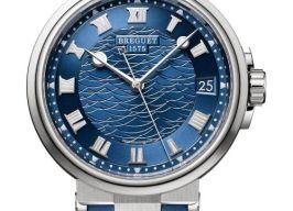 Breguet Marine 5517BB/Y2/5ZU (2026) - Blue dial 40 mm White Gold case