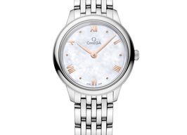 Omega De Ville 434.10.28.60.05.001 (2025) - Wit wijzerplaat 28mm Staal