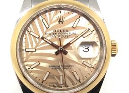 Rolex Datejust 36 126203 (2022) - Silver dial 36 mm Gold/Steel case