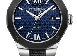 Baume & Mercier Riviera M0A10768 (2025) - Black dial 41 mm Steel case