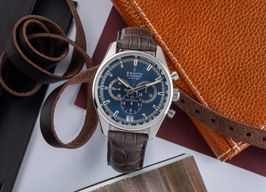 Zenith El Primero 36'000 VpH 03.2041.400/51.C496 (2012) - Blauw wijzerplaat 42mm Staal