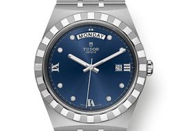 Tudor Royal 28600-0006 (2024) - Blauw wijzerplaat 41mm Staal