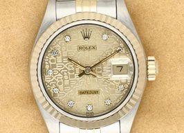 Rolex Lady-Datejust 69173 (1991) - Champagne dial 26 mm Gold/Steel case