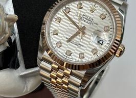 Rolex Datejust 36 126231 (2024) - Zilver wijzerplaat 36mm Staal