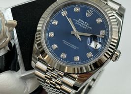 Rolex Datejust 41 126334 (2024) - Blauw wijzerplaat 41mm Staal