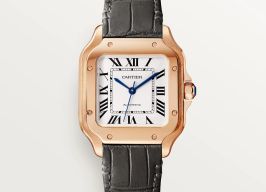 Cartier Santos WGSA0028 (2025) - Zilver wijzerplaat 35mm Roségoud