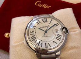 Cartier Ballon Bleu 36mm WSBB0050 (2024) - Grijs wijzerplaat 36mm Staal