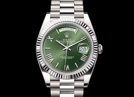 Rolex Day-Date 40 228239 (2023) - Green dial 40 mm White Gold case