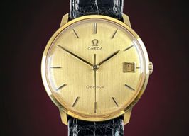 Omega Genève 132.021 (1968) - Gold dial 34 mm Yellow Gold case