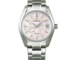 Grand Seiko Heritage Collection SBGA413G (2024) - Roze wijzerplaat 40mm Titanium