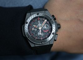 Hublot King Power 703.CI.1123.NR.FMO10 (2011) - Zwart wijzerplaat 48mm Keramiek