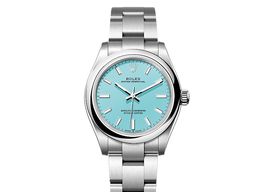 Rolex Oyster Perpetual 36 126000 (2024) - Blauw wijzerplaat 36mm Staal