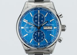 Paul Picot Gentleman P4309.SG.4000.2614 (2022) - Blue dial 42 mm Steel case