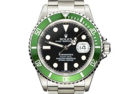 Rolex Submariner Date 16610LV (2005) - Black dial 40 mm Steel case