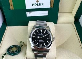Rolex Explorer 214270 (2016) - Black dial 39 mm Steel case