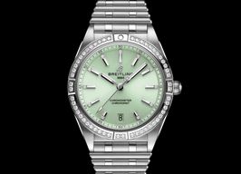 Breitling Chronomat A10380591L1A1 (2022) - Green dial 36 mm Steel case