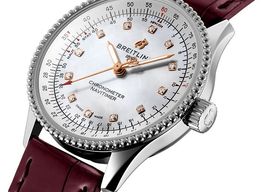 Breitling Navitimer A17395211A1P1 (2022) - Pearl dial 35 mm Steel case