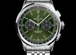 Breitling for Bentley AB0118A11L1A1 (2022) - Green dial 42 mm Steel case