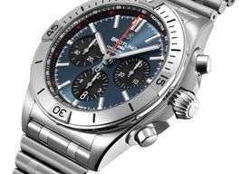 Breitling Chronomat AB0134101C1A1 (2022) - Blauw wijzerplaat 42mm Staal