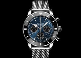Breitling Superocean Heritage II Chronographe AB0162121C1A1 (2022) - Blue dial 44 mm Steel case