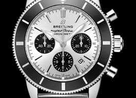 Breitling Superocean Heritage II Chronographe AB0162121G1A1 (2022) - Silver dial 44 mm Steel case