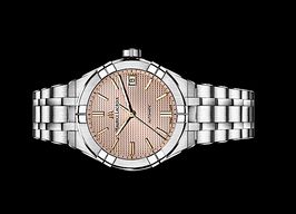 Maurice Lacroix Aikon AI6007-SS002-731-1 (2022) - Roze wijzerplaat 42mm Staal