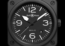 Bell & Ross BR 03-92 Ceramic BR0392-BL-CE (2022) - Black dial 42 mm Ceramic case