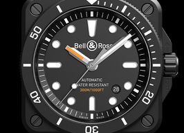 Bell & Ross BR 03-92 Ceramic BR0392-D-BL-CE/SRB (2022) - Black dial 42 mm Ceramic case