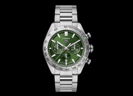 TAG Heuer Carrera CBN2A10.BA0643 (2022) - Green dial 44 mm Steel case