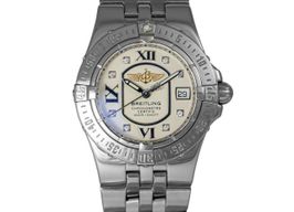 Breitling Starliner A71340 (2009) - White dial 30 mm Steel case