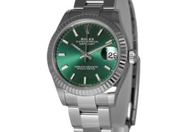 Rolex Datejust 31 278274 (2022) - Green dial 31 mm Steel case