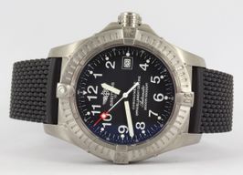 Breitling Avenger Seawolf E17370 (Unknown (random serial)) - Black dial 44 mm Titanium case