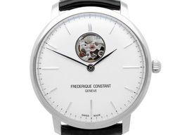 Frederique Constant Slimline Heart Beat Automatic FC-312S4S6 (2022) - Silver dial 40 mm Steel case