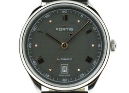 Fortis Terrestis 902.20.21L (Onbekend (willekeurig serienummer)) - Grijs wijzerplaat 40mm Staal