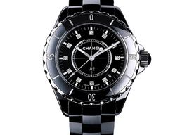 Chanel J12 H1625 (2022) - Black dial 33 mm Ceramic case