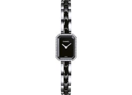 Chanel Première H2163 (2022) - Black dial 26 mm Steel case