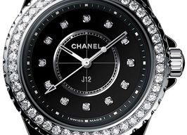 Chanel J12 H6419 (2022) - Zwart wijzerplaat 13mm Keramiek