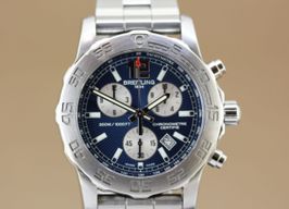 Breitling Colt Chronograph II A73387 (2011) - Blue dial 44 mm Steel case